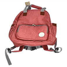 SO In SEWING 所以相縫 多功能後背包 附手拿包, 胭脂粉