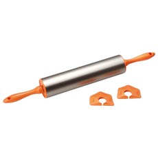 cakeland 五角形調節式鋁合金桿麵棒(活動柄) 72x492mm 專業烘焙工具, 1入