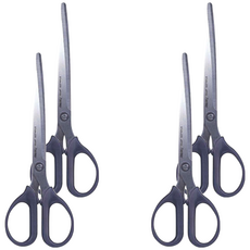 Raymay 藤井 不鏽鋼剪刀 長切割 安全圓頭, SH105, 4支