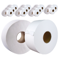 LIVI 優活 大捲筒衛生紙 吸水迅速 乾爽清潔無煩惱, 155m, 12捲, 2箱