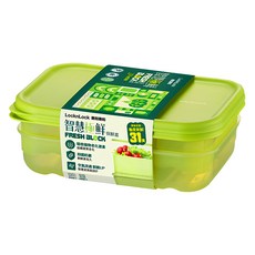 LocknLock 樂扣樂扣 智慧保鮮Fresh Block保鮮盒, 2入, 1組