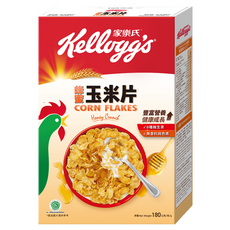 Kellogg's 家樂氏 CORN FLAKES 公雞玉米片 蜂蜜玉米片, 180g, 1盒