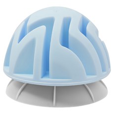 Haipis 吸附式按摩球 圓形 5.5x6.5x6.5cm, 藍色, 1個