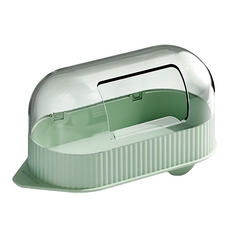 MewooFun 喵乎汪也 倉鼠沐浴房車 19.5 x 9.5 x 10.5cm, 奶綠色, 1個