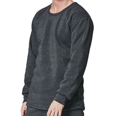 MI MI LEO 內刷毛發熱衣, 深灰色