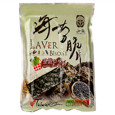 弘益 海苔堅果夾心脆片 五穀口味, 40g, 1包