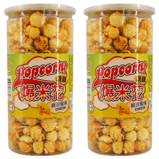 台灣親親 爆米花 起司風味, 200g, 2罐