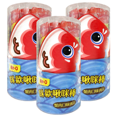 Me-O 咪歐 啾咪棒肉泥, 蟹肉口味, 營養豐富, 單條包裝, 540g, 3罐