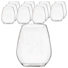 TOSSWARE Vino XL 寶特環保紅酒杯 18oz 100%可環保回收 不含雙酚A, 540ml, 12個