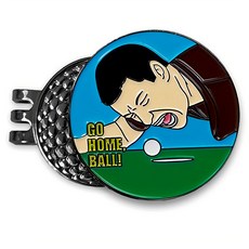 CT COMPANY 獨特高爾夫卡通球標帽夾組, A款, 1組