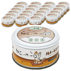 Neko 吶一口 貓湯罐 鮪魚 + 高鈣吻仔魚 80g, 24罐