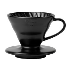 HARIO 好璃奧 V60磁石濾杯 霧面黑01, VDC-01-MB-EX, 1個