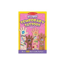 Melissa&Doug 瑪莉莎 美國瑪莉莎貼紙簿/紋身貼, 女孩, 1本