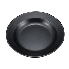 CAPTAIN STAG 鹿牌 露營不沾碗盤 UH-4 易於清潔的不粘塗層, 黑色, 1個