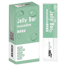 aminoMax 邁克仕 能量晶凍 Jelly Bar 麝香葡萄, 1盒, 140g