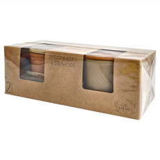 By Lille Vilde 矽膠雙耳杯套裝 (附蓋 吸管) 150ml 二入組, 紅棕 + 大地棕, 1組