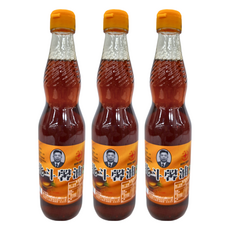 北斗馨油 黃頭 醬油 全素, 500ml, 3瓶