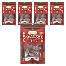 TASTY TREASURE 國寶香珍 原味牛肉乾，精選上等牛肉，獨家醬汁慢火熬煮, 100g, 5包