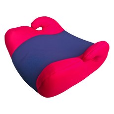 CHING-CHING 親親 汽車安全輔助座椅 兒童用增高座墊 12cm BC-02BR 42 x 37 x 19cm, 藍紅色