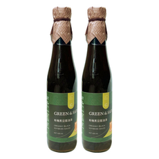 GREEN&SAFE 永豐餘生技 有機黑豆蔭油清 420ml, 2瓶