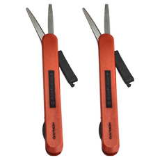 KOKUYO 國譽 a little special 攜帶型剪刀 (WSG-HSS320) 刀刃:不鏽鋼 ABS樹脂, 紅色, 2支