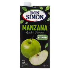 DON SIMON 大喜蜜蘋果汁 香甜濃郁 富含維生素C 歐洲標準生產 健康美味, 1000ml, 12瓶