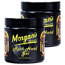 Morgans Pomade 摩根氏 Rock Hard Gel 造型髮膠，120ml，英國製造, 2瓶