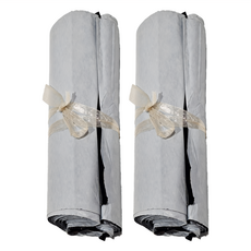 破壞袋 (100張/捆) 灰色 物流袋 自黏袋, 35 x 25cm, 2組