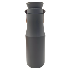 都會不鏽鋼保溫杯 470ml 灰色, 1個