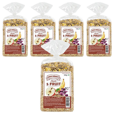 MEGA HARVEST 德國天然什錦榛果穀片, 整顆穀粒切片, 500g, 5包