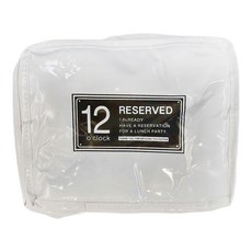 時尚防水漆皮多用途保溫收納包, 21 x 11 x 17cm, 白色, 1個