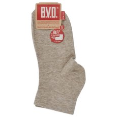 B.V.D. 寬口直角短襪 6雙