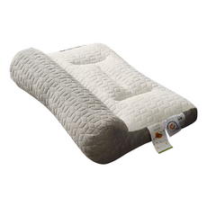 HONDONI 日式反牽引護頸枕 0.5公分 柔軟舒適 吸濕透氣, 乳膠款, 1個, 48 x 74cm