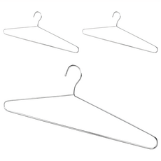 AXIS 艾克思 不鏽鋼超大曬被衣架 95公分 加厚保護勾頭, 不鏽鋼色, 3個