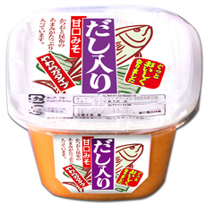 味榮 甘口鰹魚昆布味噌 500g, 1盒