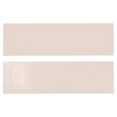 抽屜櫥櫃防塵墊 防水防油 EVA材質 透明/米白/淺灰/淡綠, 150 x 45cm, 藕粉色, 2個
