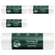 SINCERELY Frog 捲筒型食物保鮮袋 Set 500入, M 25 x 35cm, 4捲