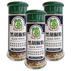 松井 黑胡椒粒 增添食材滋味 台灣產, 25g, 3瓶