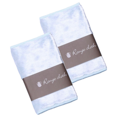 HARADA ORIMONO 原田織物 免洗劑廚房油污專用布 廚房清潔好幫手 輕鬆去油膩, 20 x 30cm, 2條