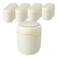 i LIFE 韓系彈蓋桌面迷你垃圾桶 12個, 1層, 綠色