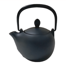 IWACHU 岩鑄 3型急須 茶壺 300ml, 艶消黑色, 1盒