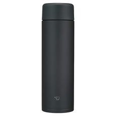 ZOJIRUSHI 象印 不銹鋼一體式中栓保溫保冷杯 SM-GB60E, 霧黑色, 600ml, 1個