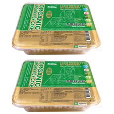 展康 有機糙米餅 台灣製造 古早手作工法 無油炸 無反式脂肪 全素者可食用 無防腐劑 無人工色素, 60g, 2盒