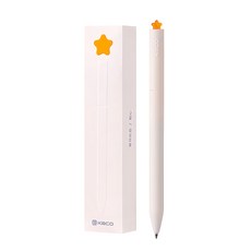 KaCO FIRST STAR 星願0.5mm黑色旋轉中性筆組, 1組, 星橙