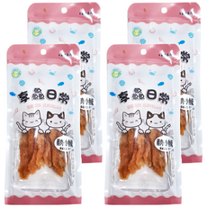 蘋果魚 貓零食, 雞肉 + 小魚干, 30g, 4包