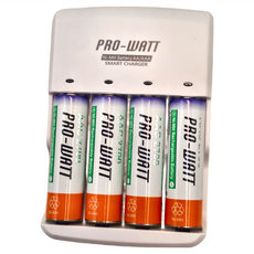 PRO-WATT 華志 湯淺鎳氫3號4個充電組, 型號PW-1236, 1個