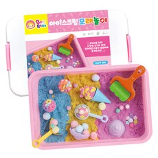 KIDZONE Beti Beka 冰淇淋玩沙組, 1組, 藍色 + 黃色 + 紫色