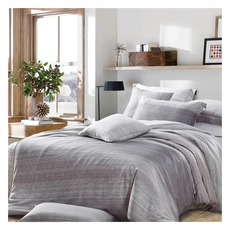 Blue Cat 藍貓台灣製造天絲纖維印花床包6 x 6.2尺 + 兩用被套 范倫鐵諾,1組