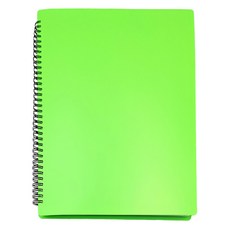 不反光樂譜夾 30頁60面 A4 綠色, 1個