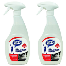 英國清潔好夥伴 每日烤箱清潔劑, 有效去除油脂，無需擦洗, 560g, 500ml, 2瓶